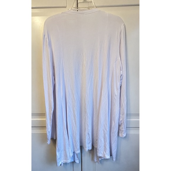 Lane Bryant White Long Sleeve Open Cardigan Womens 14 16‎ - Picture 4 of 7